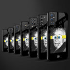 albert einstein spongebob squarepants glass case for vivo x70 pro plus image-3