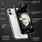 albert einstein spongebob squarepants glass case for samsung galaxy a51 image-4