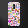 alien stickers studio glass case for oppo reno 2f image