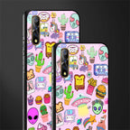 alien stickers studio glass case for vivo s1 image-2