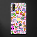 alien stickers studio glass case for vivo s1 image