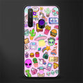 alien stickers studio glass case for realme narzo 10 image