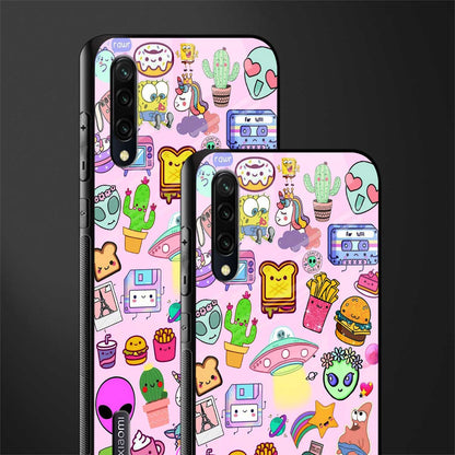 alien stickers studio glass case for mi a3 redmi a3 image-2