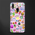 alien stickers studio glass case for realme 3 pro image
