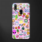 alien stickers studio glass case for realme 3 pro image