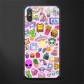 alien stickers studio glass case for redmi 9a image