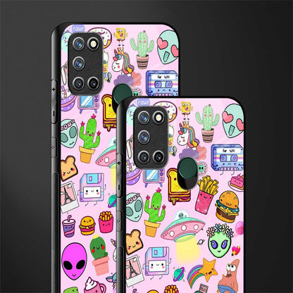 alien stickers studio glass case for realme 7i image-2