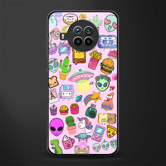 alien stickers studio glass case for mi 10i image