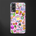 alien stickers studio glass case for vivo v21e 5g image
