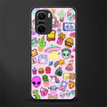 alien stickers studio glass case for mi 11x 5g image