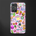 alien stickers studio glass case for redmi 10 prime image