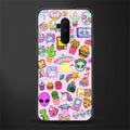 alien stickers studio glass case for oneplus 7t pro image