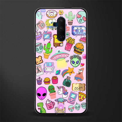 alien stickers studio glass case for oneplus 7t pro image