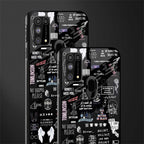 all is better in black glass case for samsung galaxy f41 image-2
