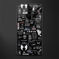 all is better in black glass case for redmi note 8 pro image