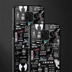 all is better in black glass case for poco m2 pro image-2