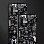 all is better in black glass case for mi a3 redmi a3 image-2