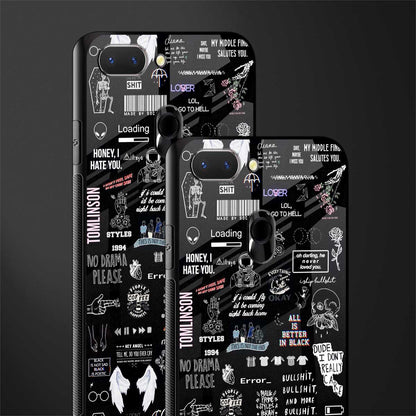 all is better in black glass case for oppo a5 image-2