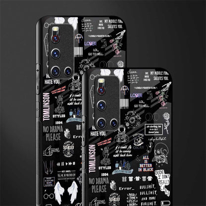 all is better in black glass case for vivo v19 image-2