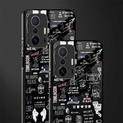 all is better in black glass case for mi 11t pro 5g image-2
