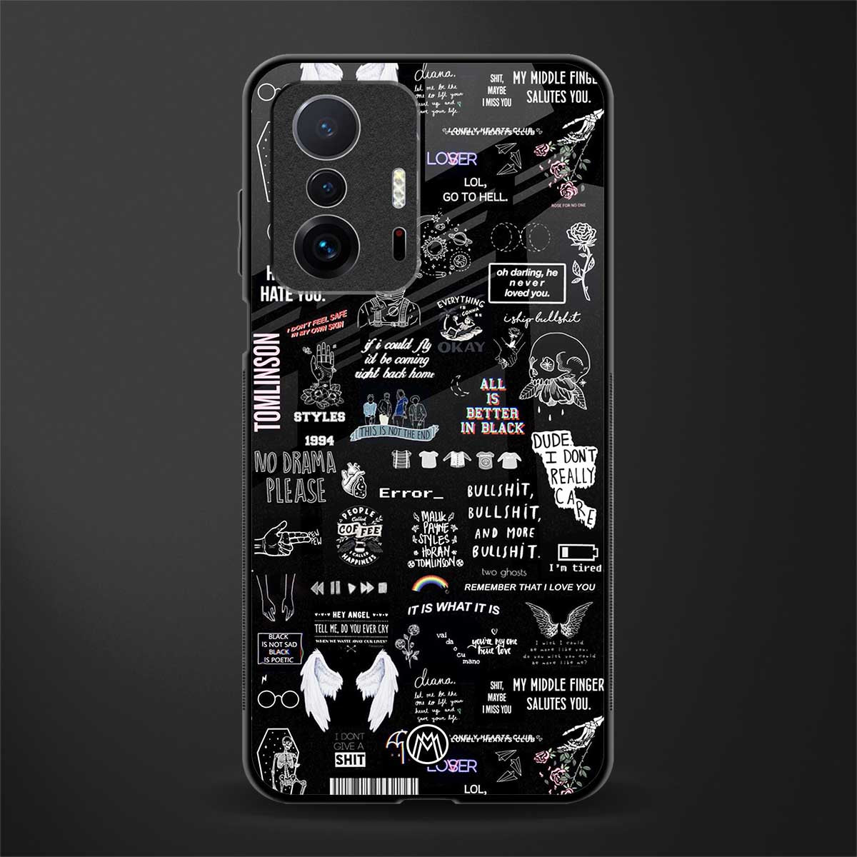 all is better in black glass case for mi 11t pro 5g image