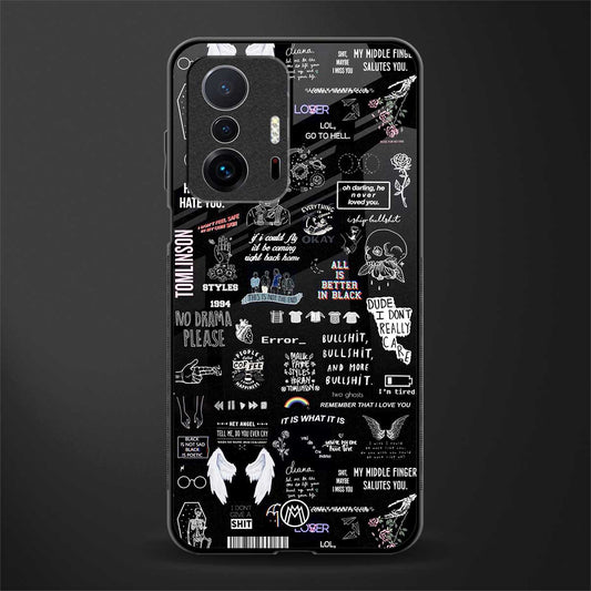 all is better in black glass case for mi 11t pro 5g image