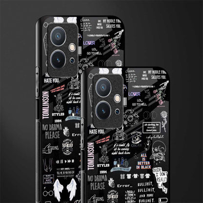 all is better in black glass case for vivo y75 5g image-2