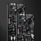 all is better in black glass case for oppo reno7 5g image-2