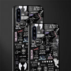 all is better in black glass case for samsung galaxy a20s image-2