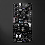 all is better in black glass case for samsung galaxy s21 image