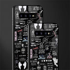 all is better in black glass case for samsung galaxy s10 image-2