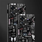 all is better in black glass case for phone case | glass case for oneplus nord 2t 5g