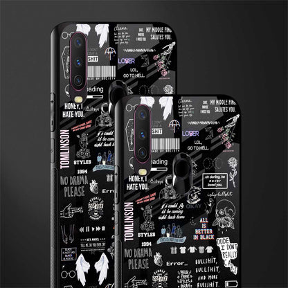 all is better in black glass case for vivo y17 image-2