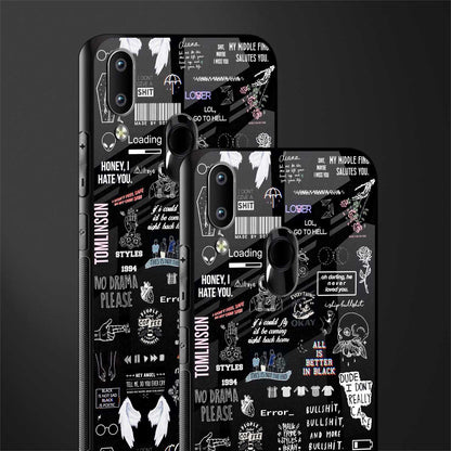 all is better in black glass case for vivo y95 image-2