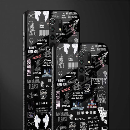 all is better in black glass case for poco m2 image-2