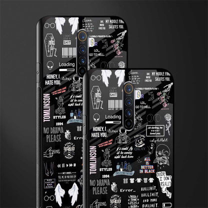 all is better in black glass case for realme x2 pro image-2
