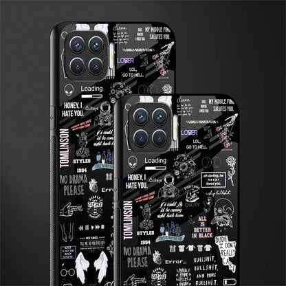 all is better in black glass case for oppo f17 pro image-2