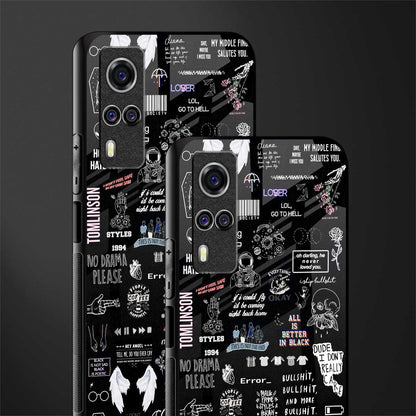 all is better in black glass case for vivo y53s image-2