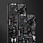all is better in black glass case for redmi note 10 pro image-2