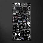 all is better in black glass case for samsung galaxy note 8 image