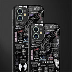 all is better in black glass case for iphone 12 image-2