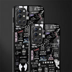 all is better in black glass case for oneplus 9r image-2
