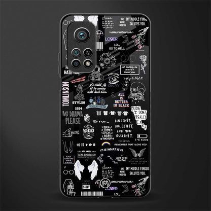all is better in black glass case for mi 10t 5g image