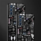 all is better in black glass case for oppo reno6 pro 5g image-2