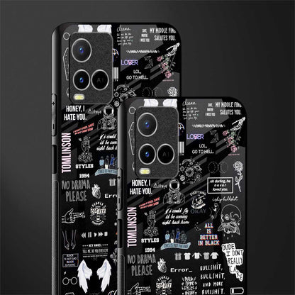 all is better in black glass case for vivo y33s vivo y33t image-2
