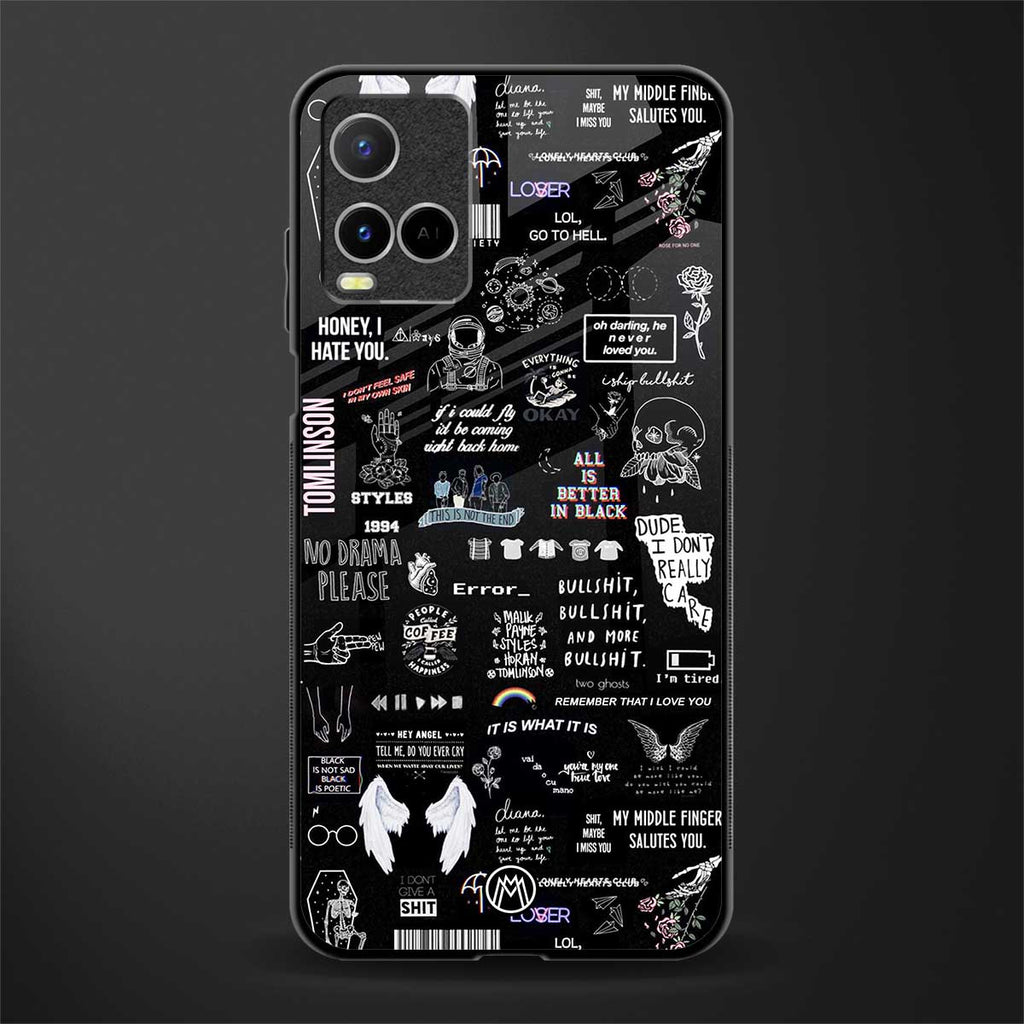 all is better in black glass case for vivo y21t image