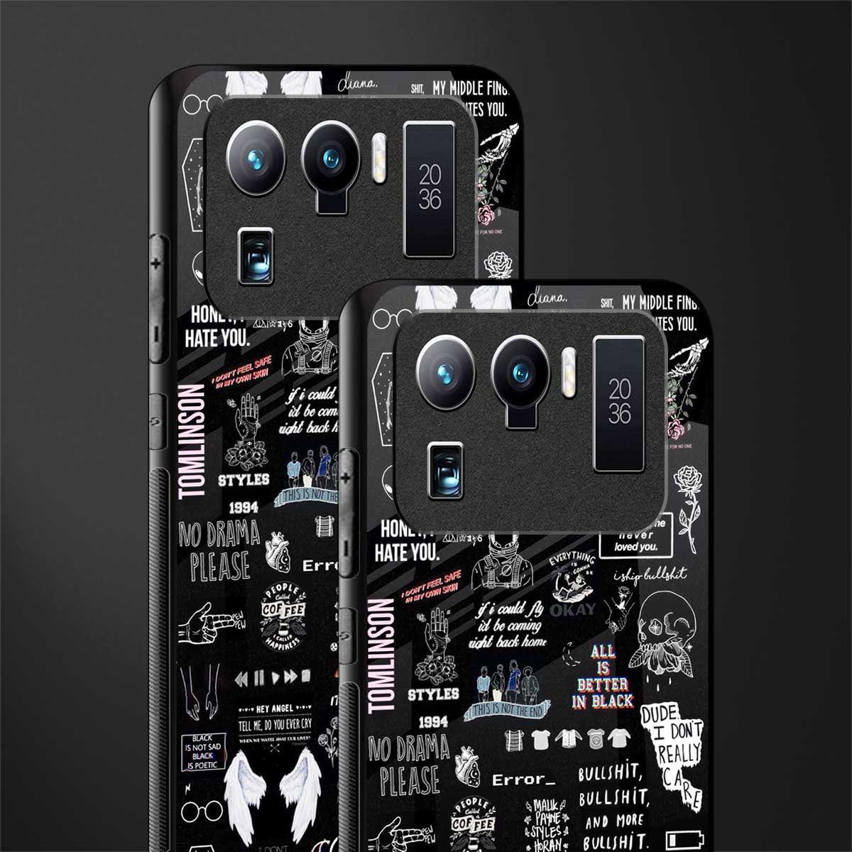 all is better in black glass case for mi 11 ultra 5g image-2