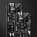 all is better in black glass case for samsung a21 image-2