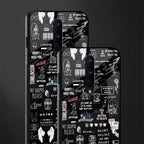 all is better in black glass case for oneplus 8 image-2