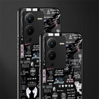 all is better in black back phone cover | glass case for vivo v25 pro 5g